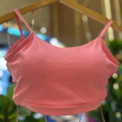 TOP TEIA ROSA E NUDE - TP20251081