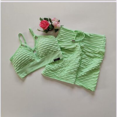 CONJUNTO CURTO BROCADO CADARÇO FRENTE - CJCBCF2025333